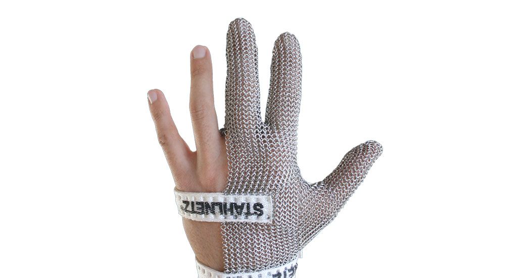 Standart 3 Parmak / Starline / Metal Örgü Eldiven