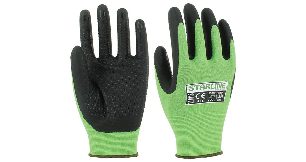 Puanlı Köpük Nitril Eldiven / Starline / E-111818