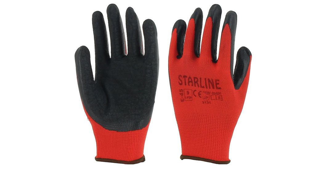 Dalgalı Lateks Eldiven / Starline / E-45-KS