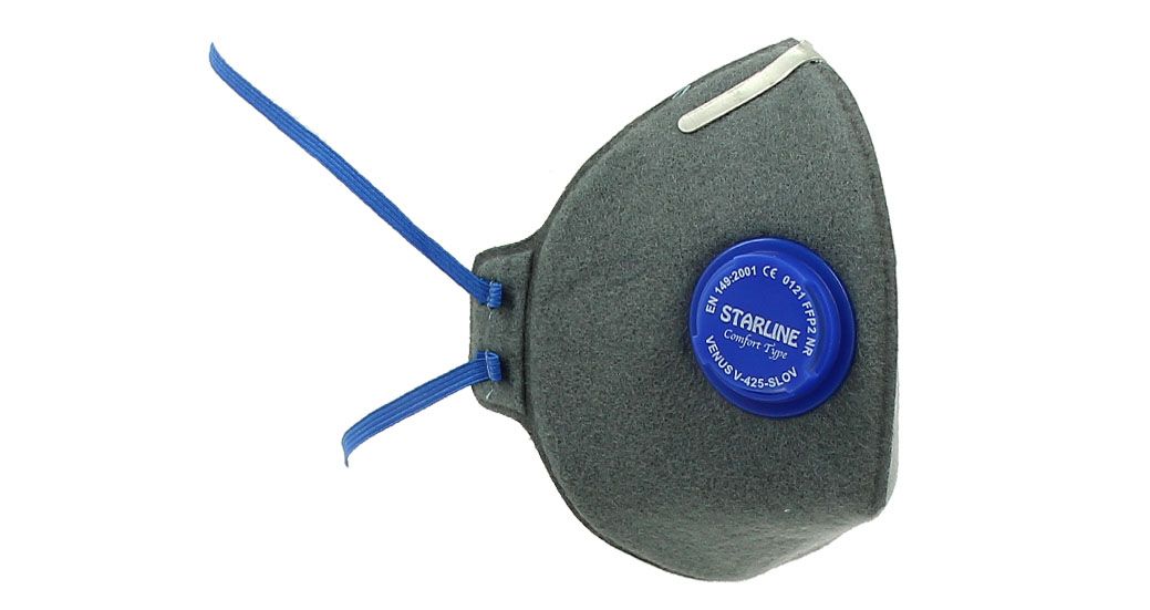 Karbonlu Toz Maskesi / Starline / V-425-SL-OV
