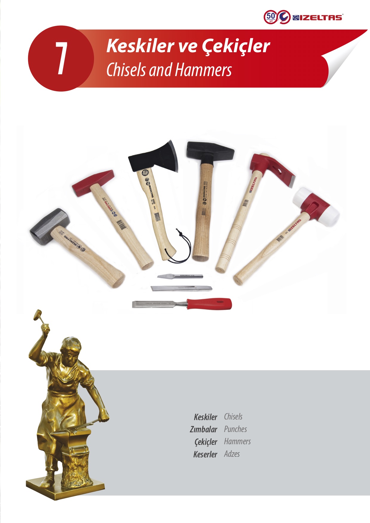 İZELTAŞ KESKİLER VE ÇEKİÇLER