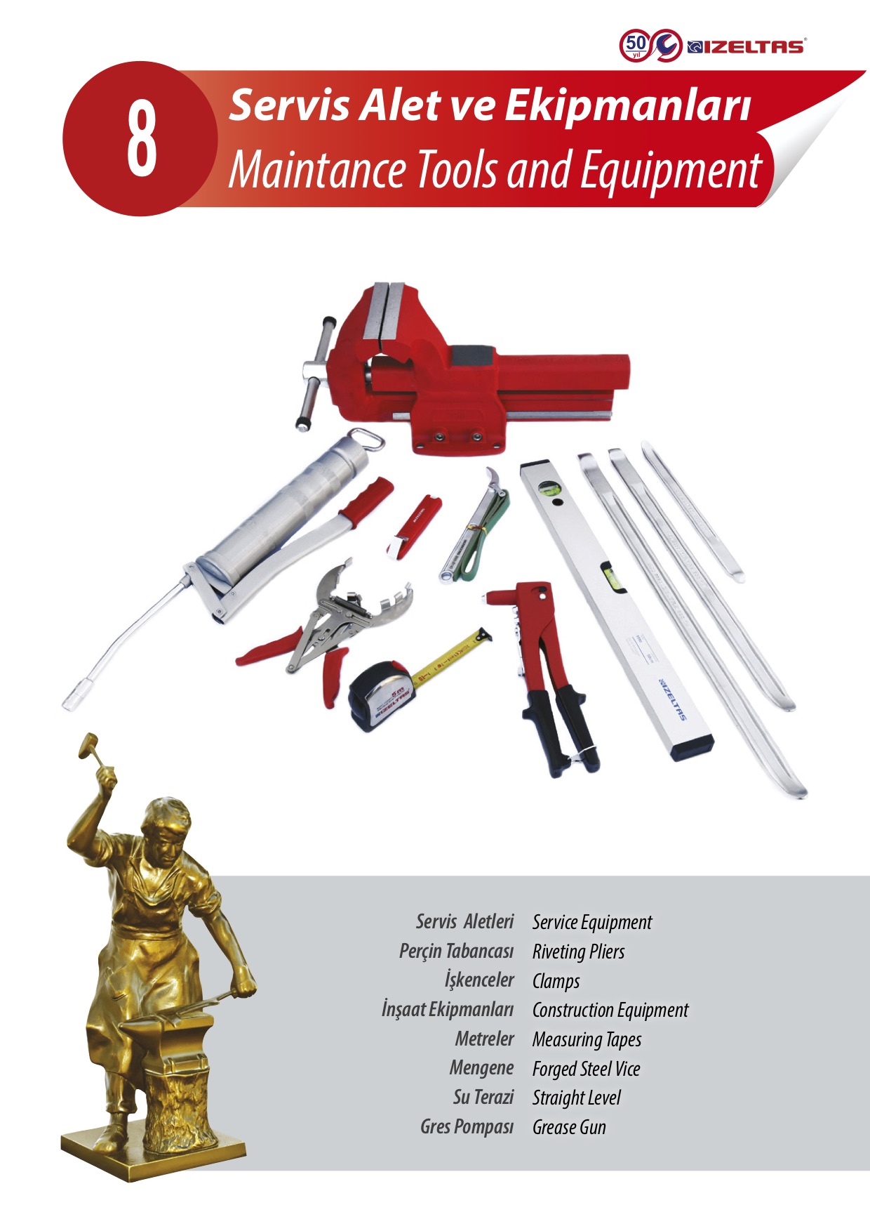 İZELTAŞ SERVİS ALET VE EKİPMANLARI